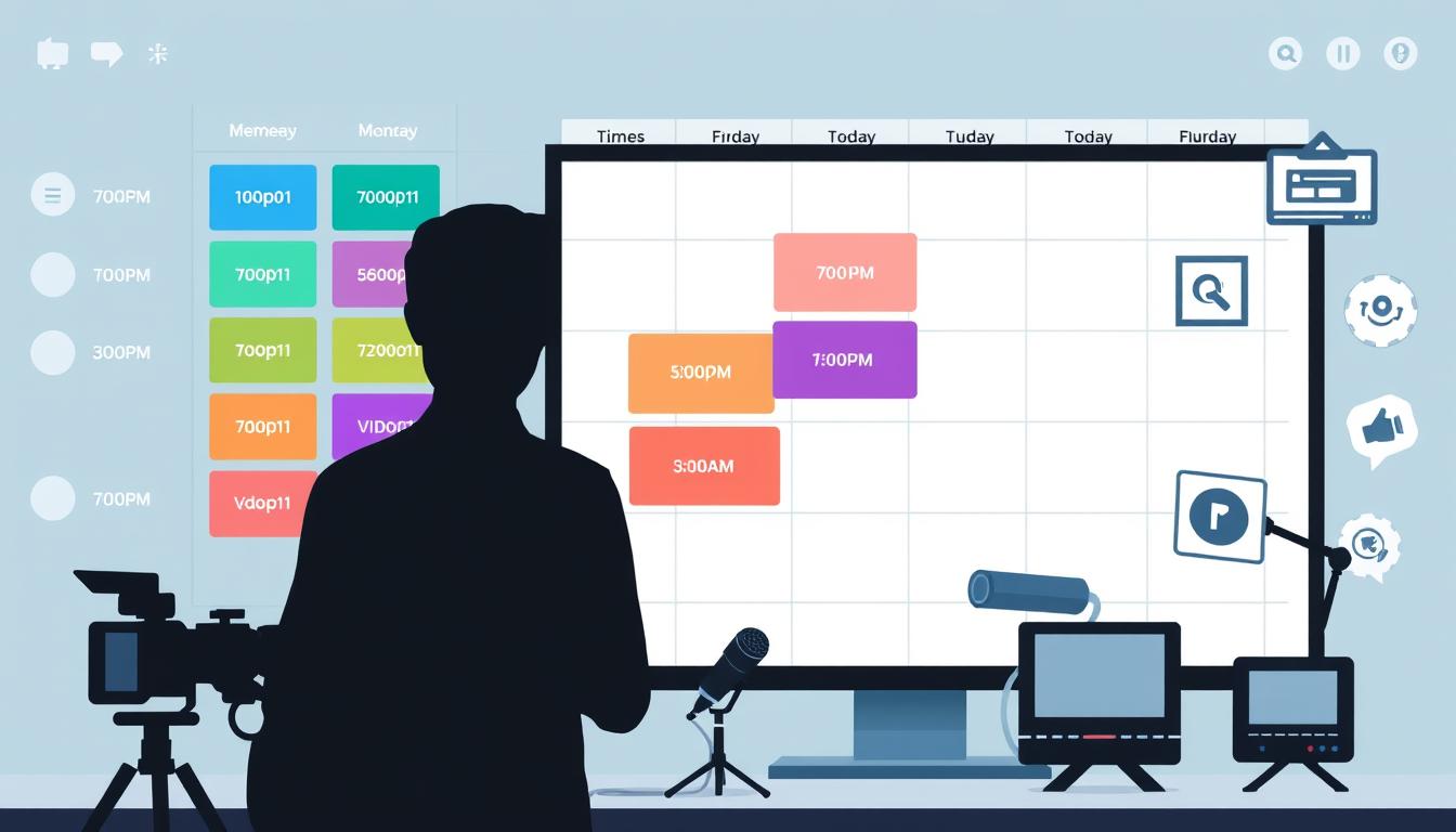Faceless YouTube Video Publishing Schedule