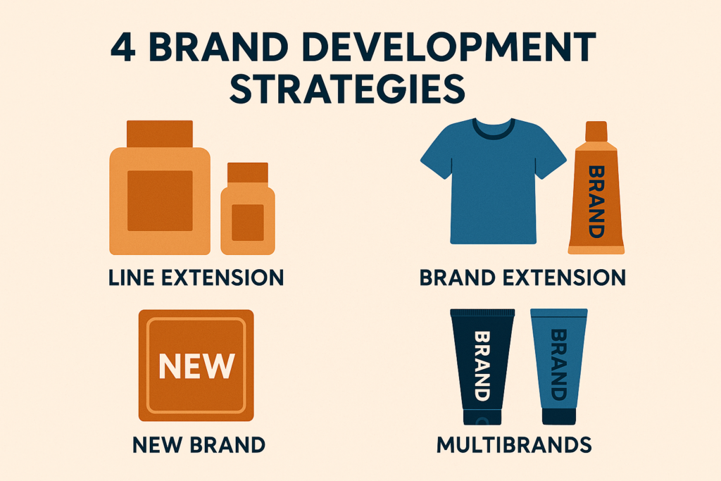 4 Brand Development Strategies with Examples That Actually Work