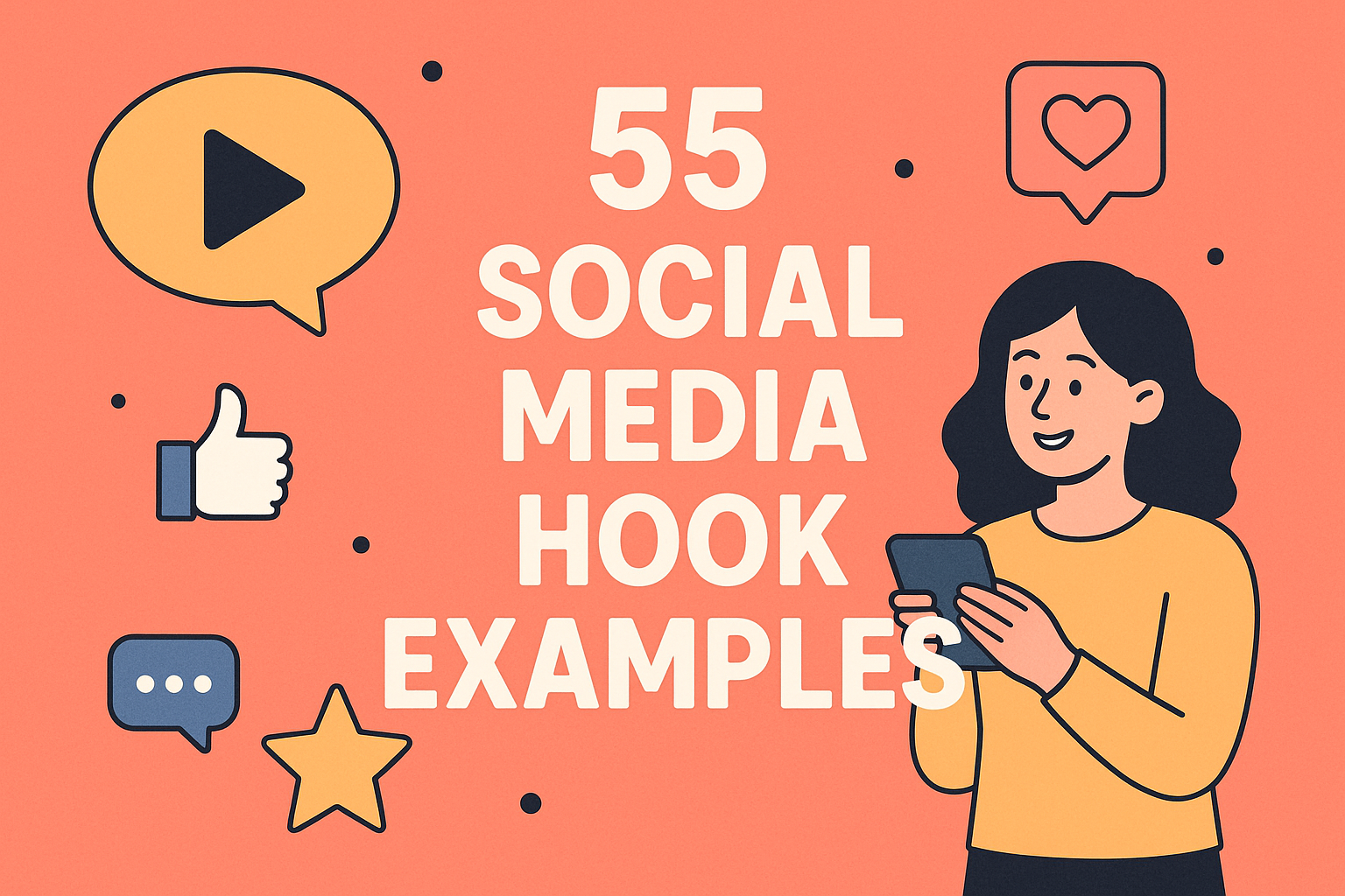 55 Social Media Hook Examples