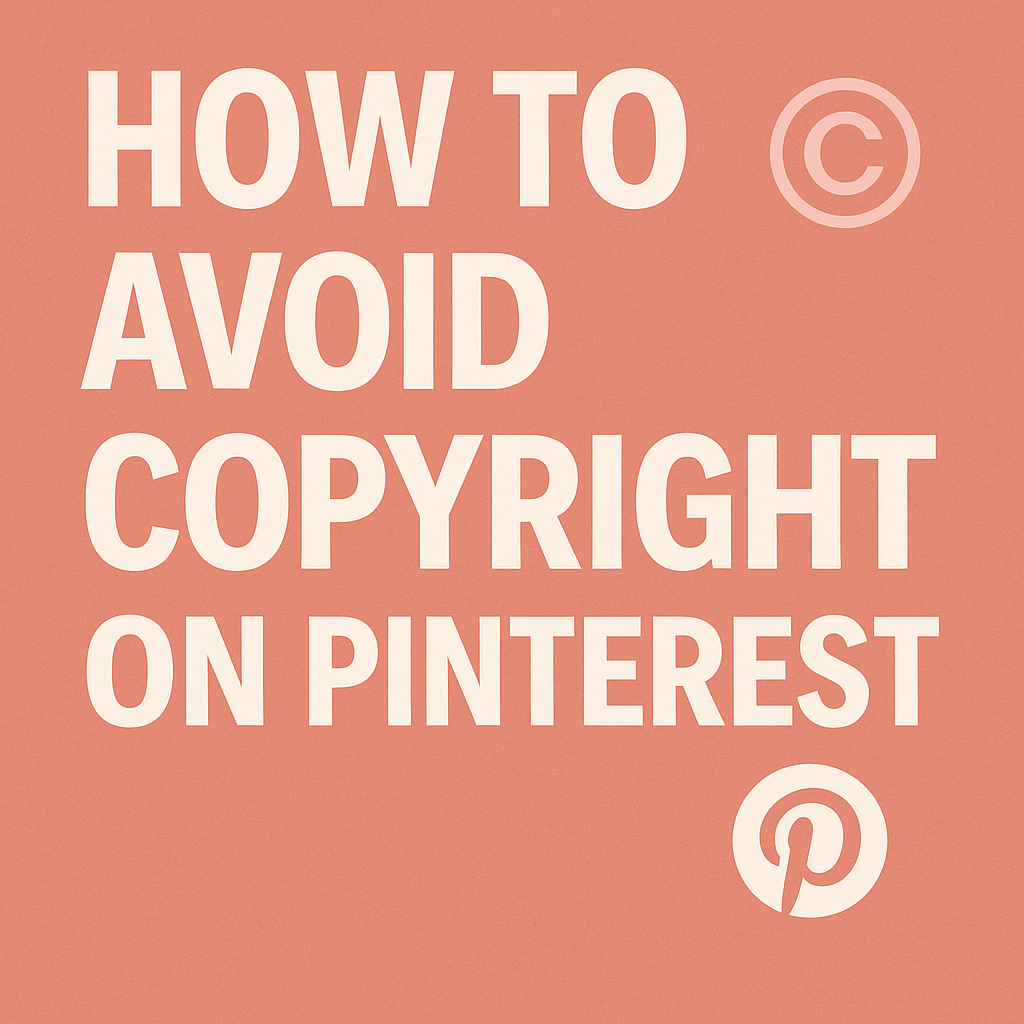 How to Avoid Copyright on Pinterest