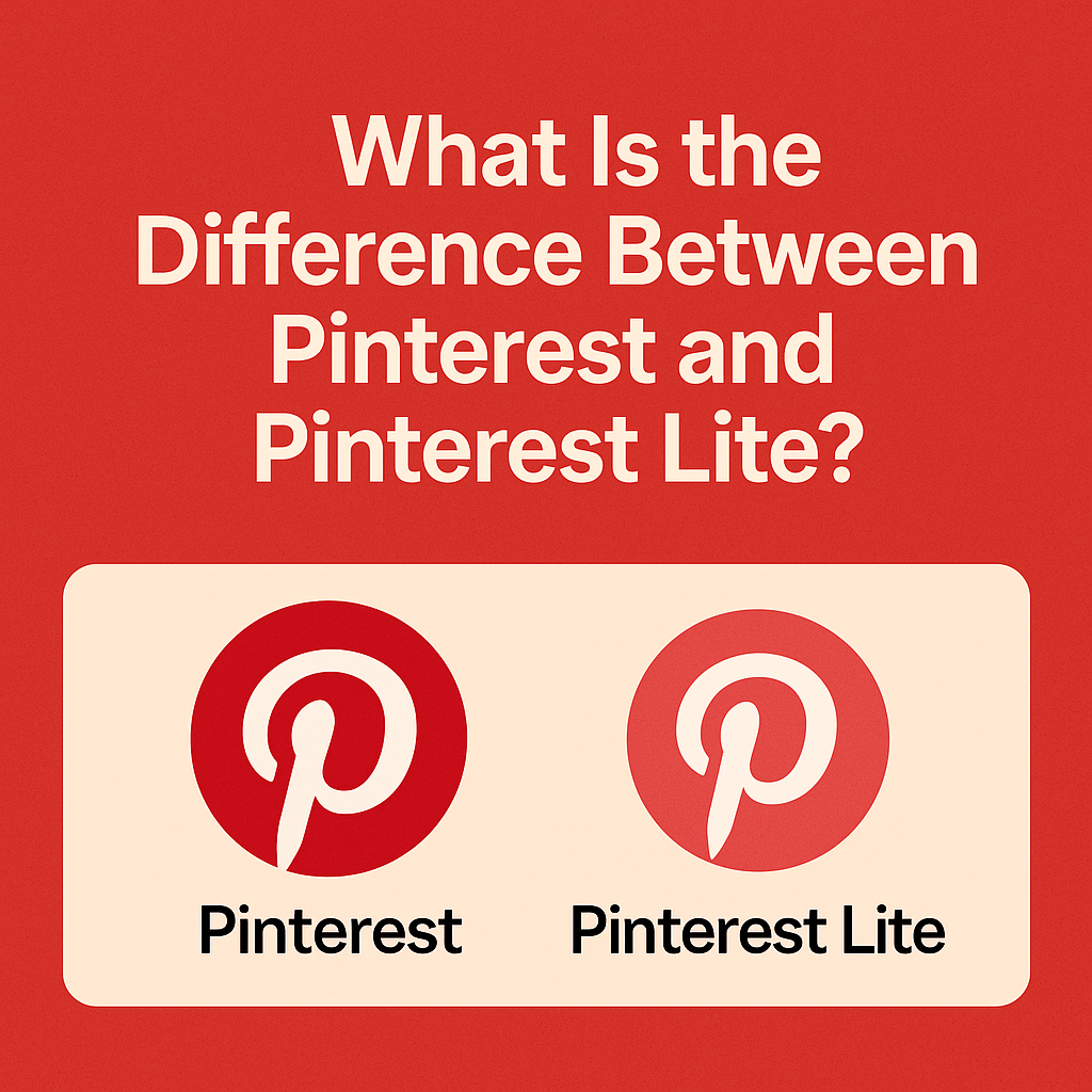 What Is the Difference Between Pinterest and Pinterest Lite?