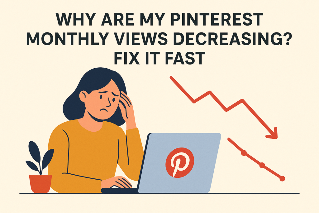 Why Are My Pinterest Monthly Views Decreasing? Fix It Fast