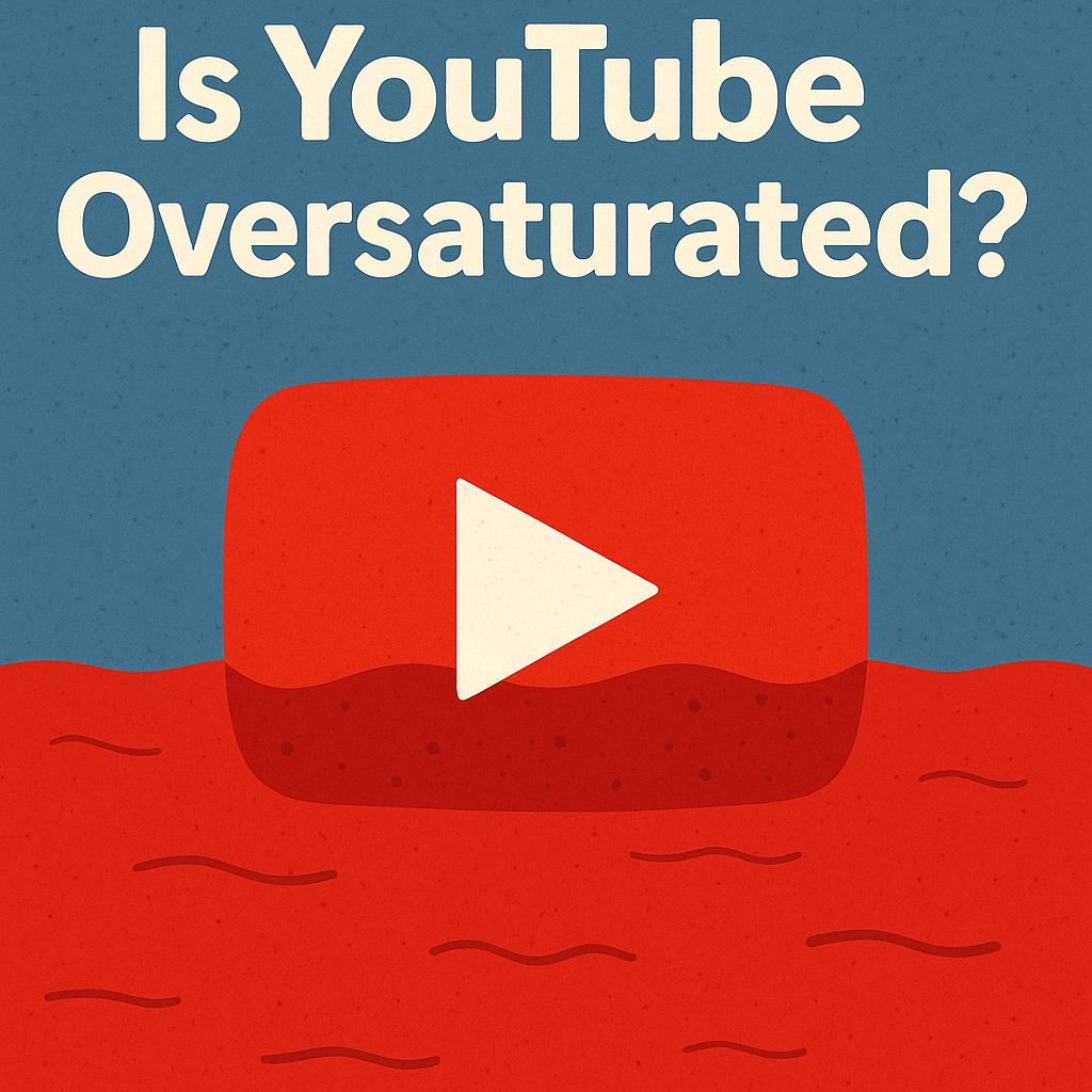 Is YouTube Oversaturated? Here’s the Truth in 2025